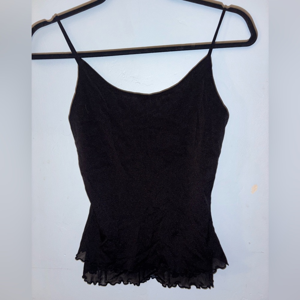 Brandy Melville Black Spaghetti Strap Camisole